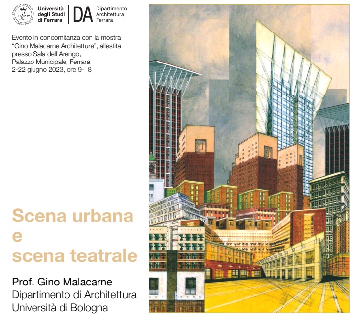 Scena urbana e scena teatrale - 13 giugno 2023 ore 15,00 