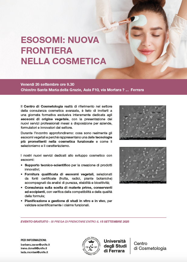 Date Patch Test  Evento Esosomi