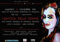 CANTICA DELLE DONNE - Martedì 16 novembre ore 16 