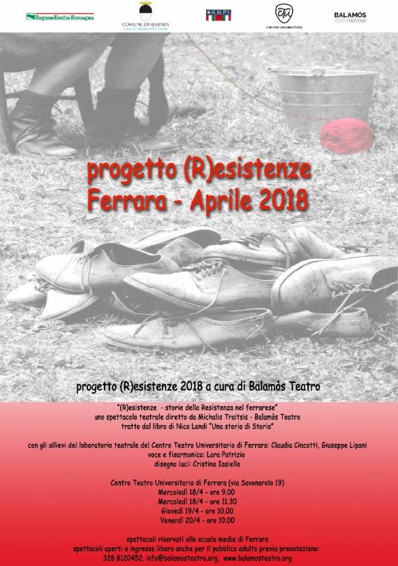 Progetto (R)esistenze 2018