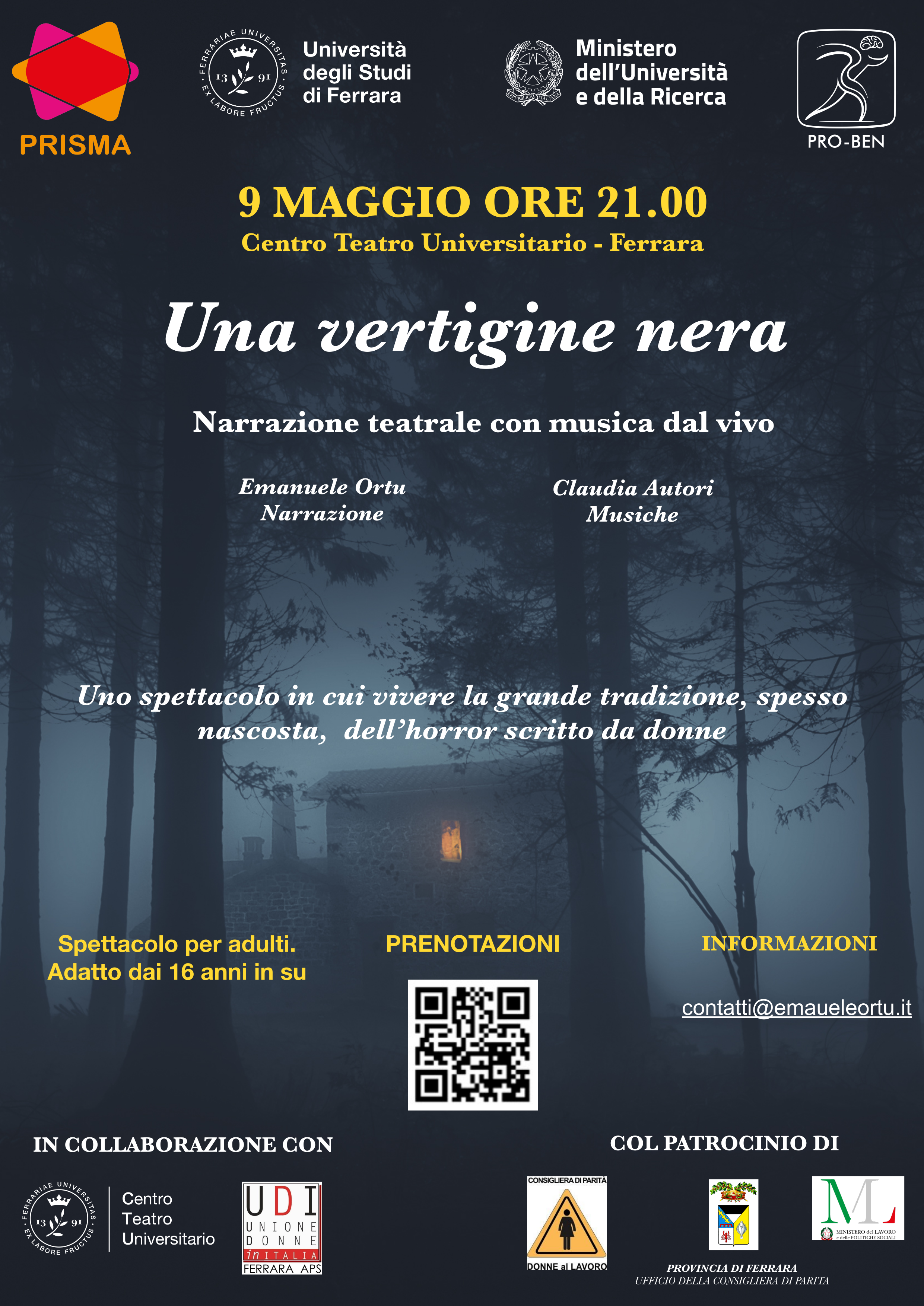 locandina "vertigine nera" 