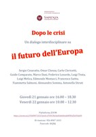 Giuristi ed economisti a confronto su Europa