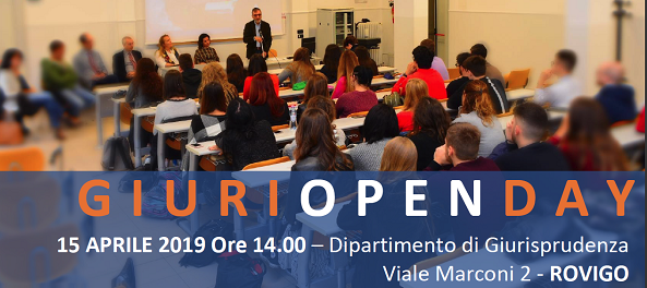 15 aprile 2019: open day a Rovigo