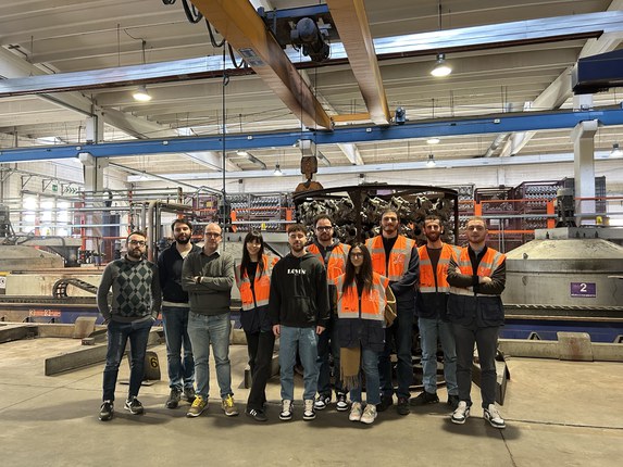Il corso di Processi Metallurgici e Innovazione di Prodotto visita la fonderia S. Possidonio Srl Il corso di Processi Metallurgici e Innovazione di Prodotto visita la fonderia S. Possidonio Srl