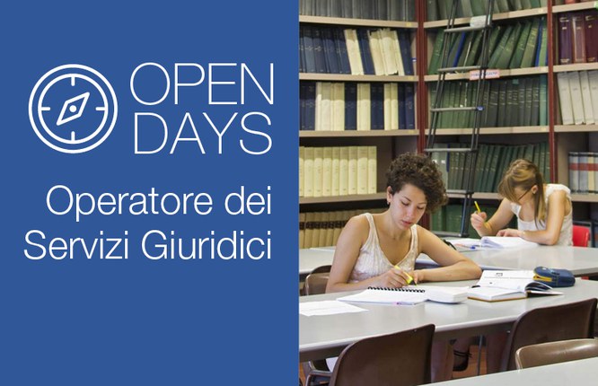 Open Day virtuale del Corso di Laurea in Operatore dei servizi giuridici Open Day virtuale del Corso di Laurea in Operatore dei servizi giuridici
