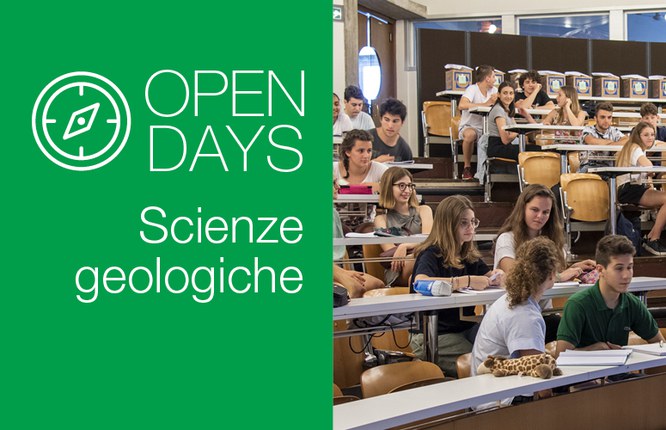 Open day virtuale del Corso di Laurea in Scienze geologiche