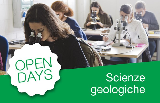 Open day virtuale del Corso di Laurea in Scienze geologiche