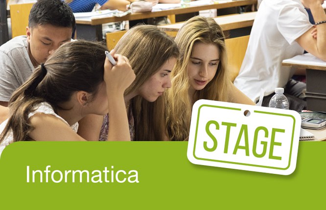 Stage estivo di Informatica Stage estivo di Informatica