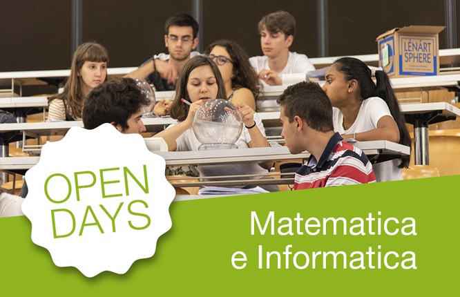 Open Day: Corso di Laurea in Matematica Open Day: Corso di Laurea in Matematica