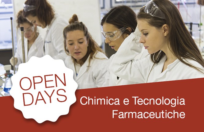 Open Day: Laurea Magistrale Chimica e Tecnologia Farmaceutiche Open Day: Laurea Magistrale Chimica e Tecnologia Farmaceutiche