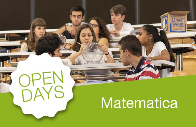 Open Day: Corso di Laurea in Matematica Open Day: Corso di Laurea in Matematica