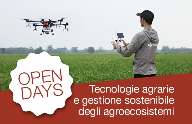 Open Day: Tecnologie agrarie e gestione sostenibile degli agroecosistemi Open Day: Tecnologie agrarie e gestione sostenibile degli agroecosistemi