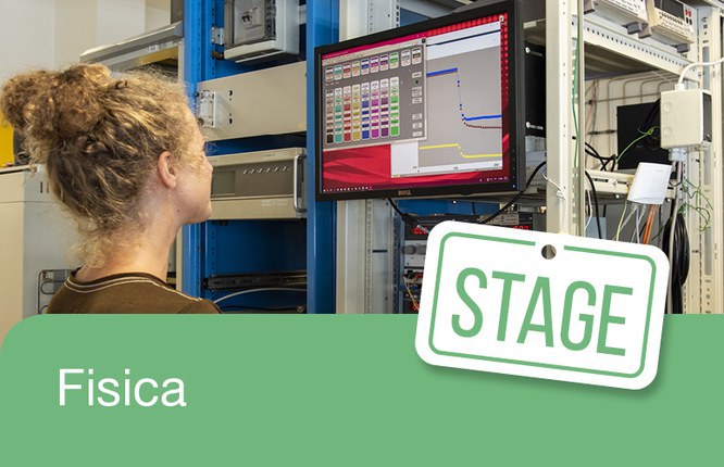 Stage: laurea triennale in Fisica Stage: laurea triennale in Fisica