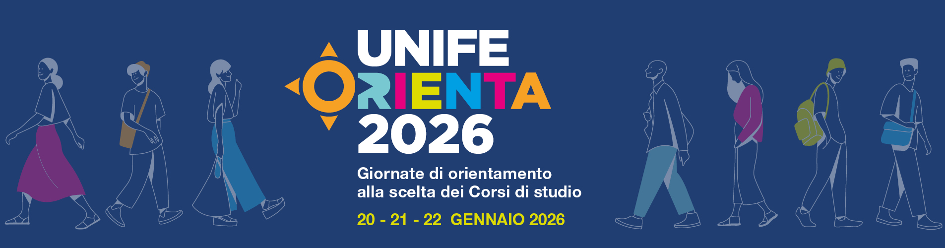 Unife Orienta 2026 - 20, 21 e 22 gennaio
