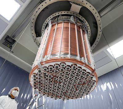 L'esperimento XENON1T presente nei laboratori nazionali del Gran Sasso. L'esperimento XENON1T presente nei laboratori nazionali del Gran Sasso.