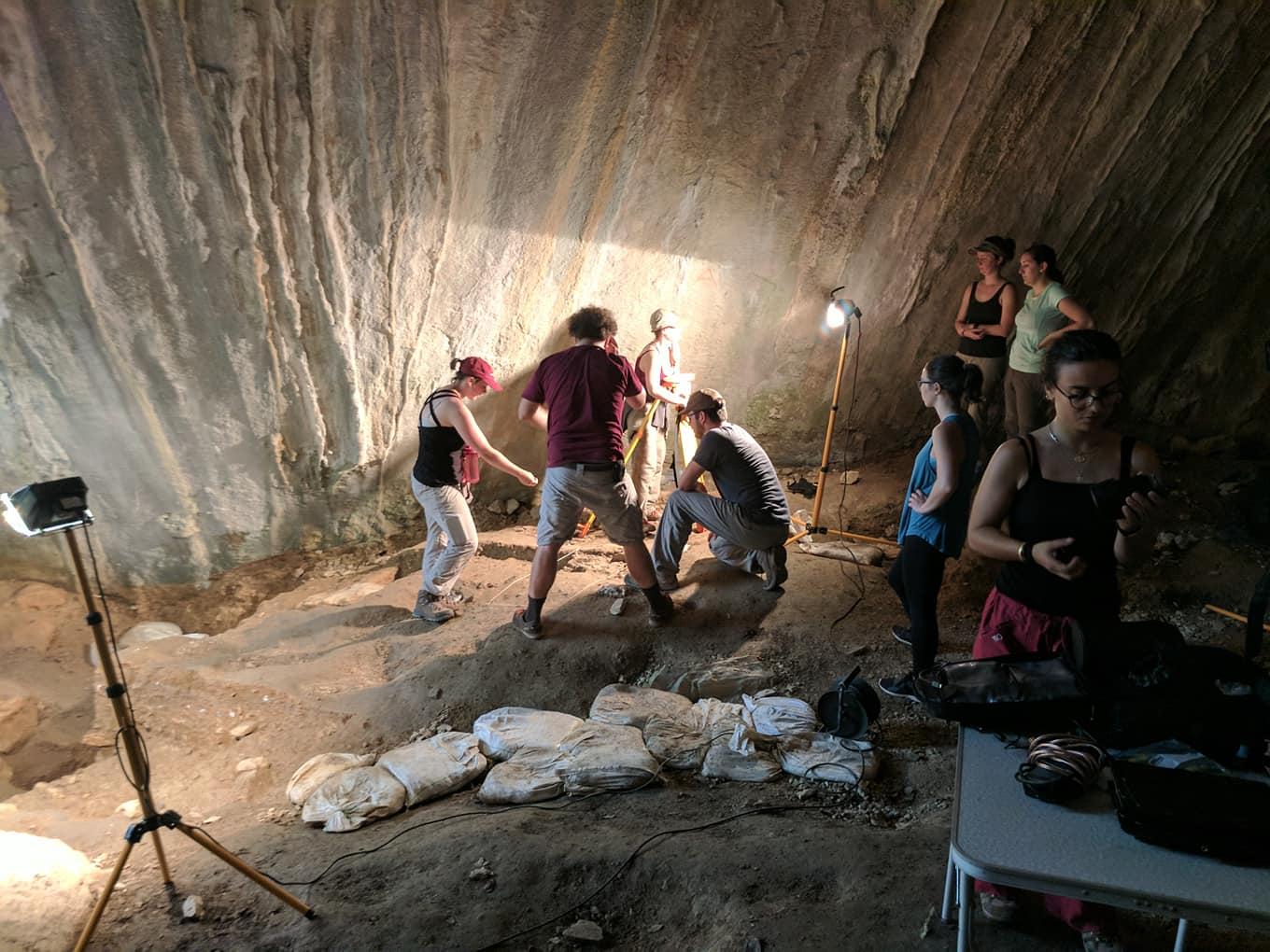 excavations in the cave.jpg