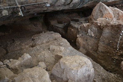 Il sito archeologico di Riparo Tagliente, in provincia di Verona
