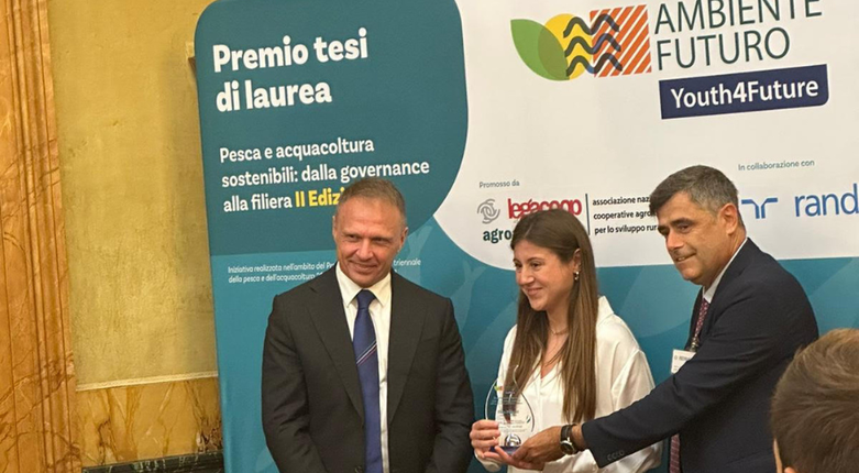 Pesca e acquacoltura sostenibili | Premiata la tesi magistrale di Elisa Pignoni