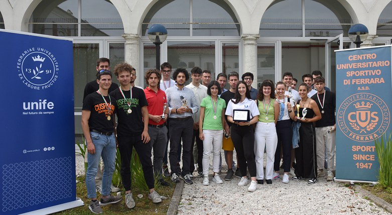 Sport | Unife e CUS di Ferrara premiano le studentesse e gli studenti atleti eccellenti della stagione 22-23