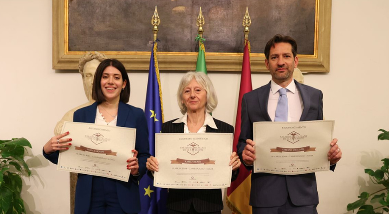 Paladini Italiani della Salute | Katia Varani, Fabrizio Vincenzi e Silvia Pasquini insigniti del prestigioso titolo