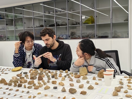 Un momento della ricerca