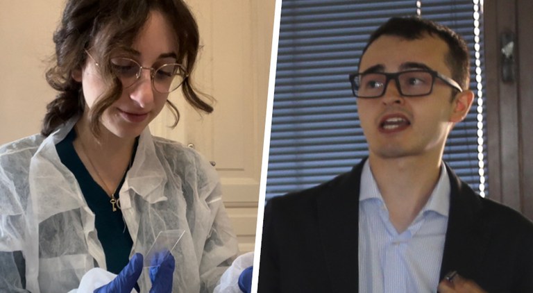 Alessandra Guida e Gianluca Grassi