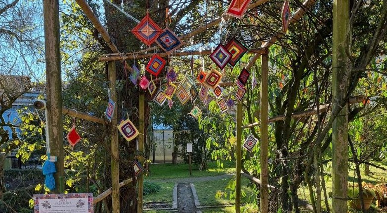 Orto Botanico | L’arte dello Yarn Bombing torna a colorare i giardini Unife Orto Botanico | L’arte dello Yarn Bombing torna a colorare i giardini Unife