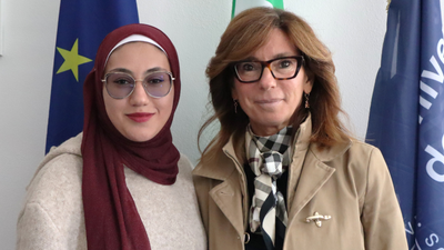 Da Gaza a Ferrara | La storia di Aesha, accolta a Unife grazie al progetto IUPALS