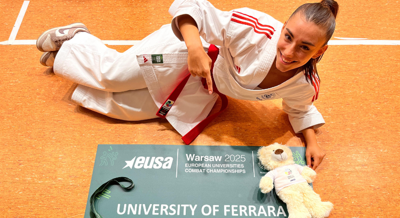 European Universities Combat Championships | La studentessa-atleta Elena Roversi è vicecampionessa europea di Karatè