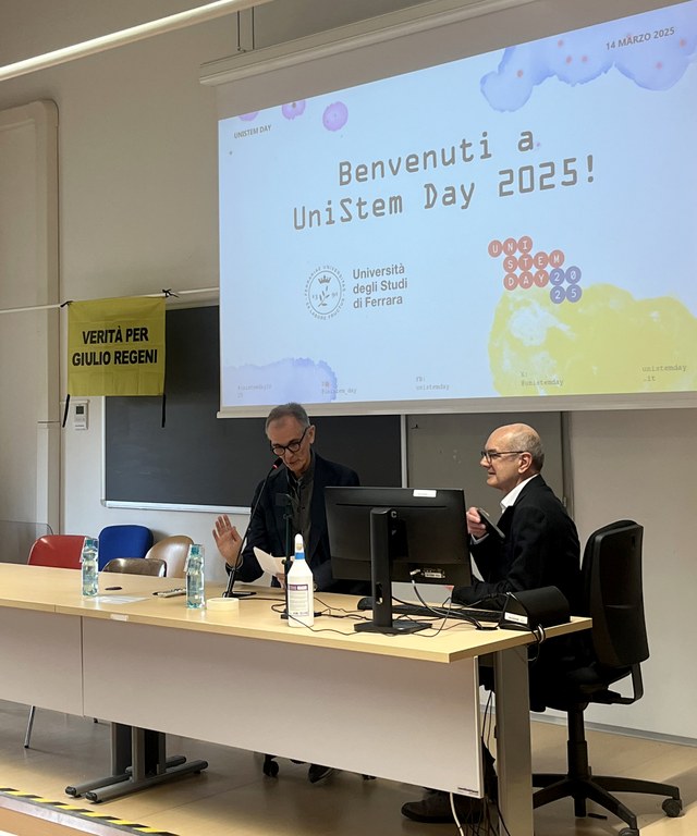 Da sinistra il Professor Gianni Mazzoni e il Professor Michele Simonato(1).jpg