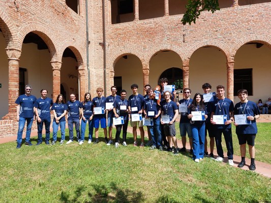 La premiazione della selezione locale della Cyberchallenge 2025