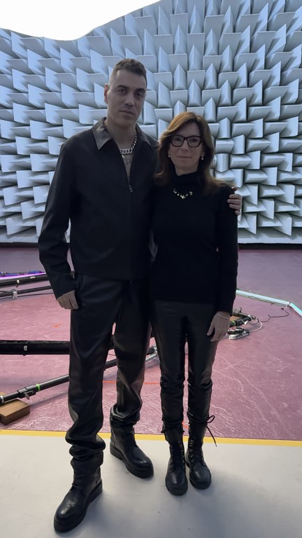 marracash con rettrice