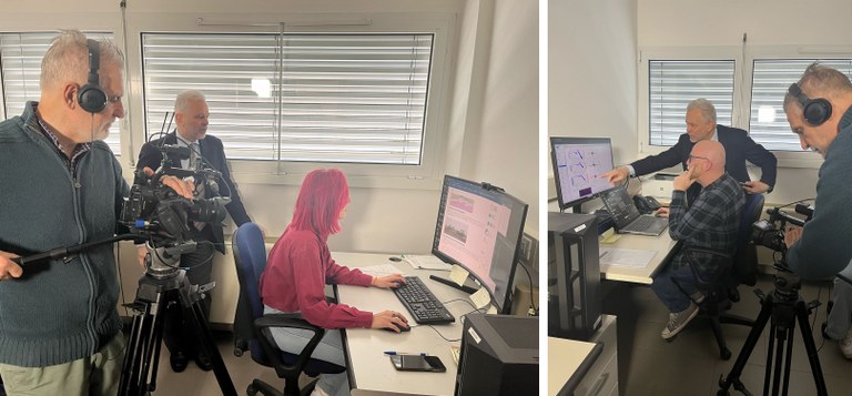 collage sala sismica