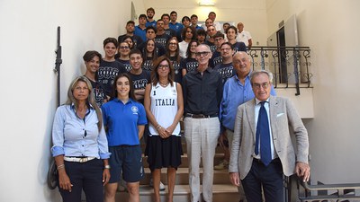 Dai Campionati Nazionali Universitari agli Europei | Incontro in Rettorato con atlete e atleti del CUS Ferrara