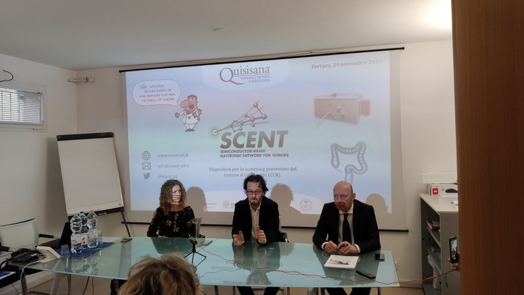 Quisisana, Unife e Scent | Con ScentA1 i primi in Italia a utilizzare strumenti alternativi alla colonscopia per diagnosticare tumori al colon