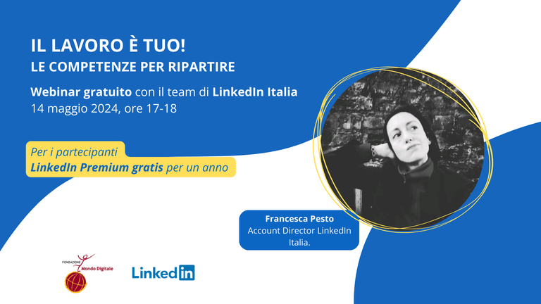 Locandina LinkedIn