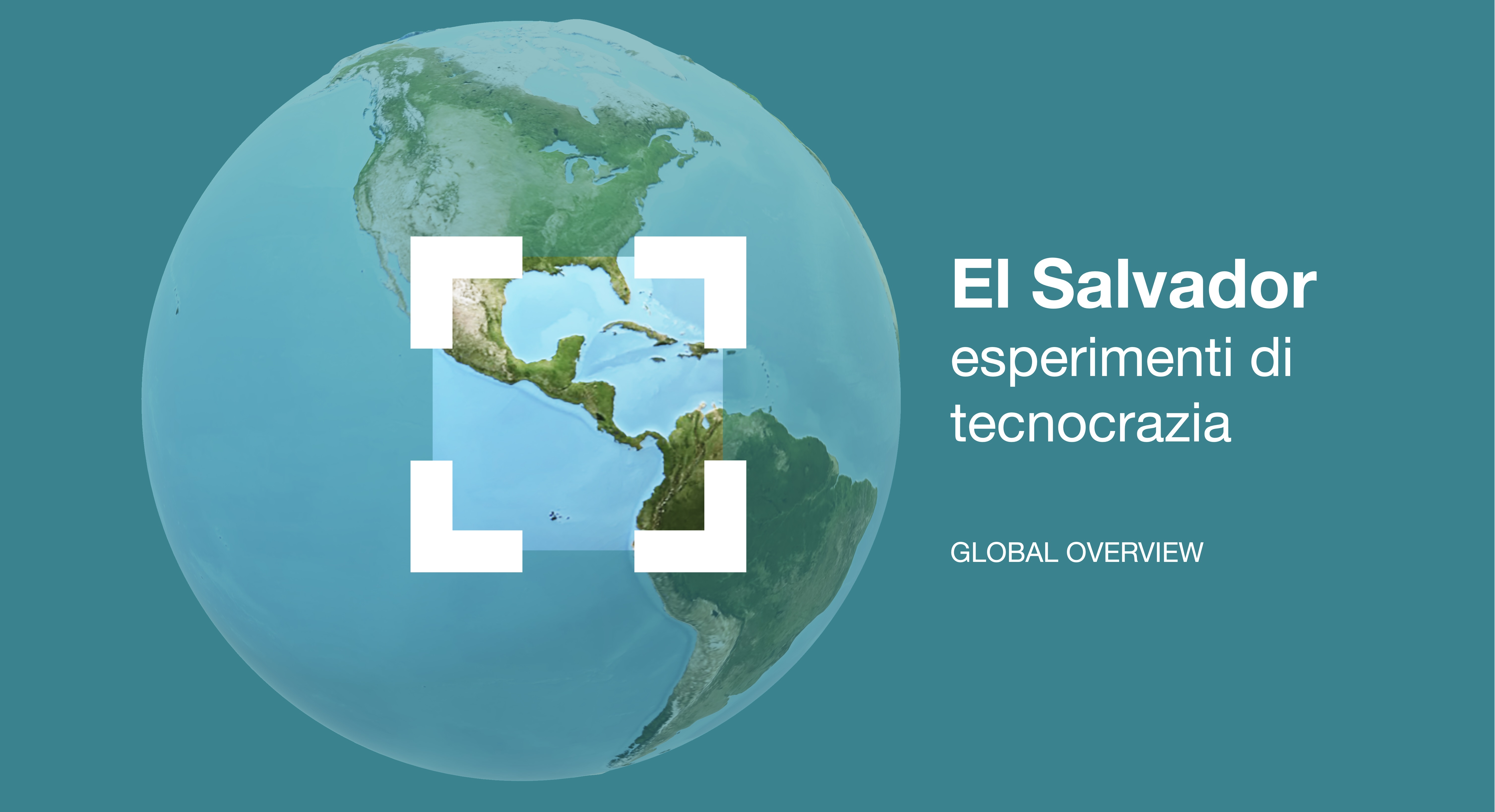 Map of the world highlighting El Salvador