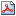 PDF document icon