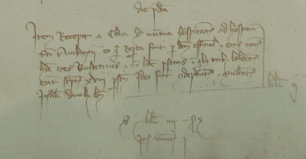 Ostessa con 3 bollettini ma nessun ospite, 1380
