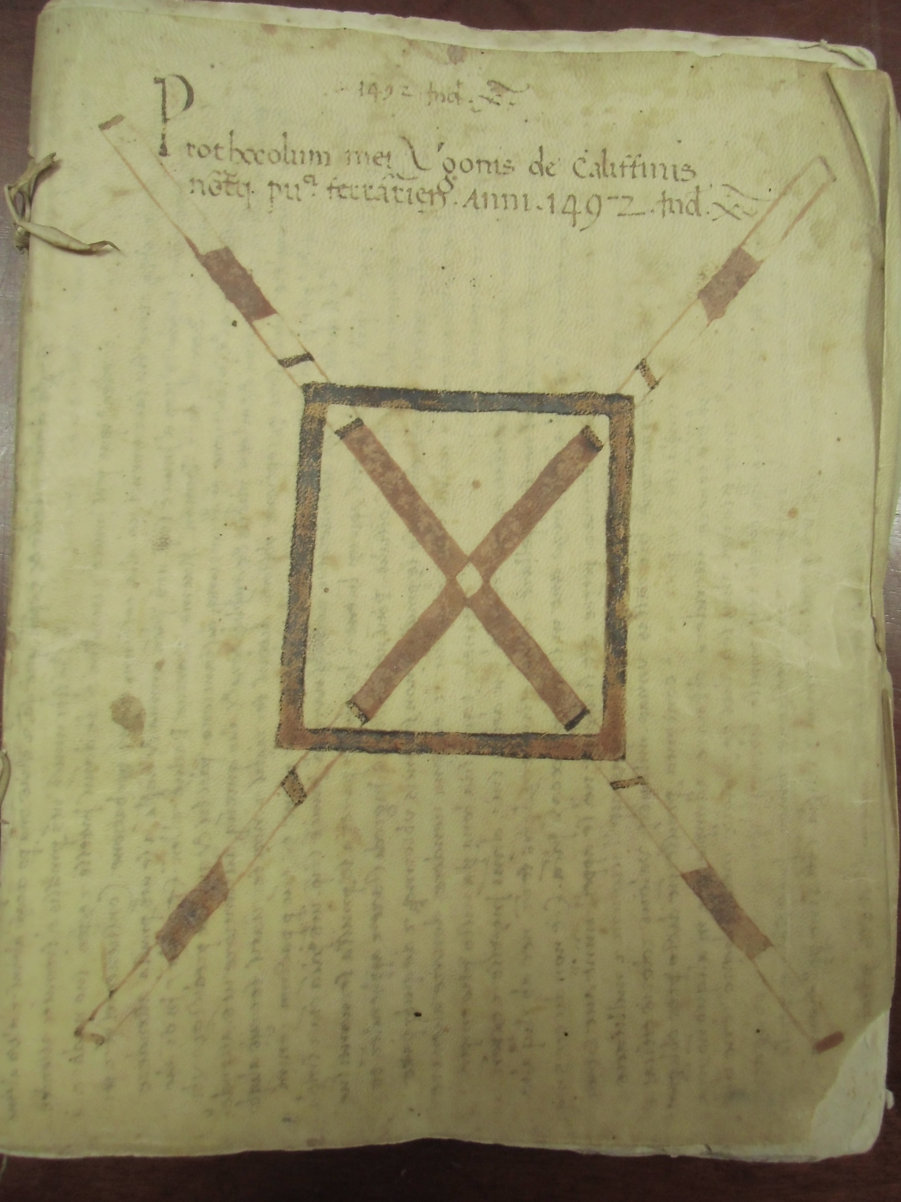 copertina protocollo notarile