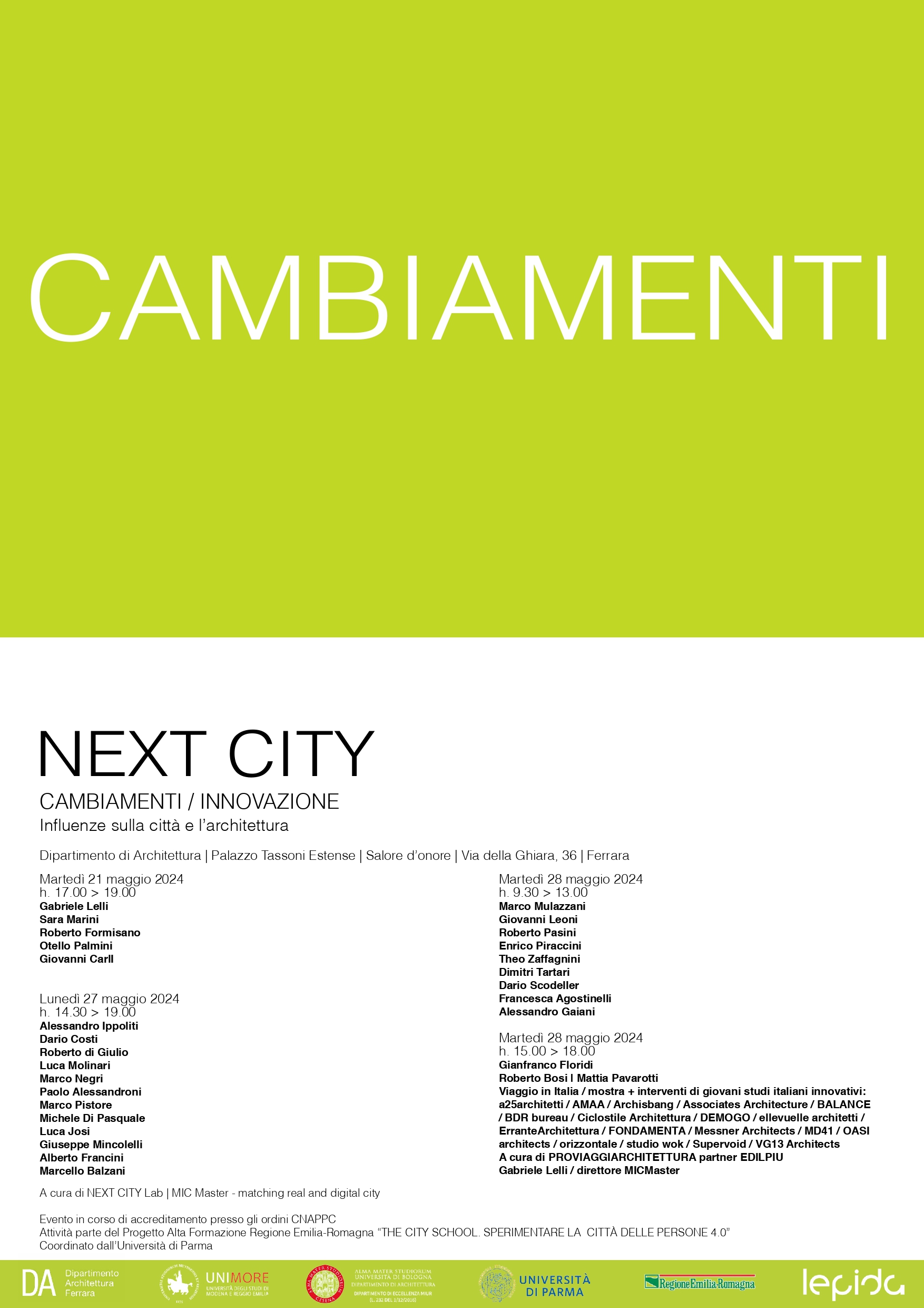 Programma CAMBIAMENTI
