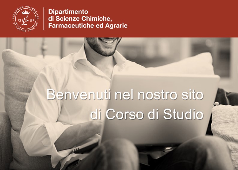 Benvenuto nel sito del corso di studio