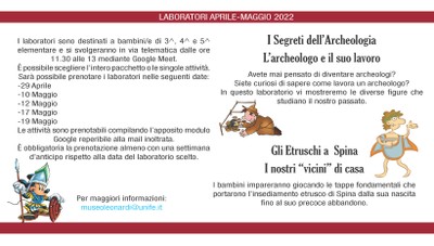 Brochure lab. 2.. Archeologia ed Etruschi a Spina_Pagina