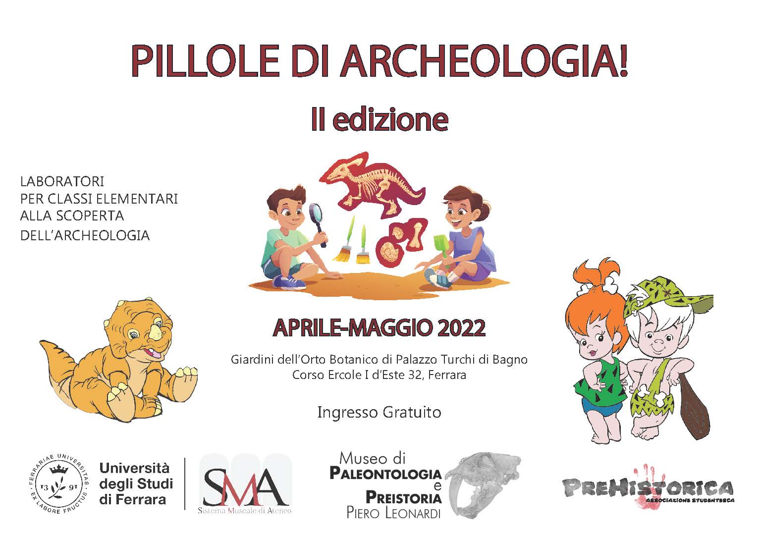 Brochure lab. 1. Pillole di archeologia (II edizione