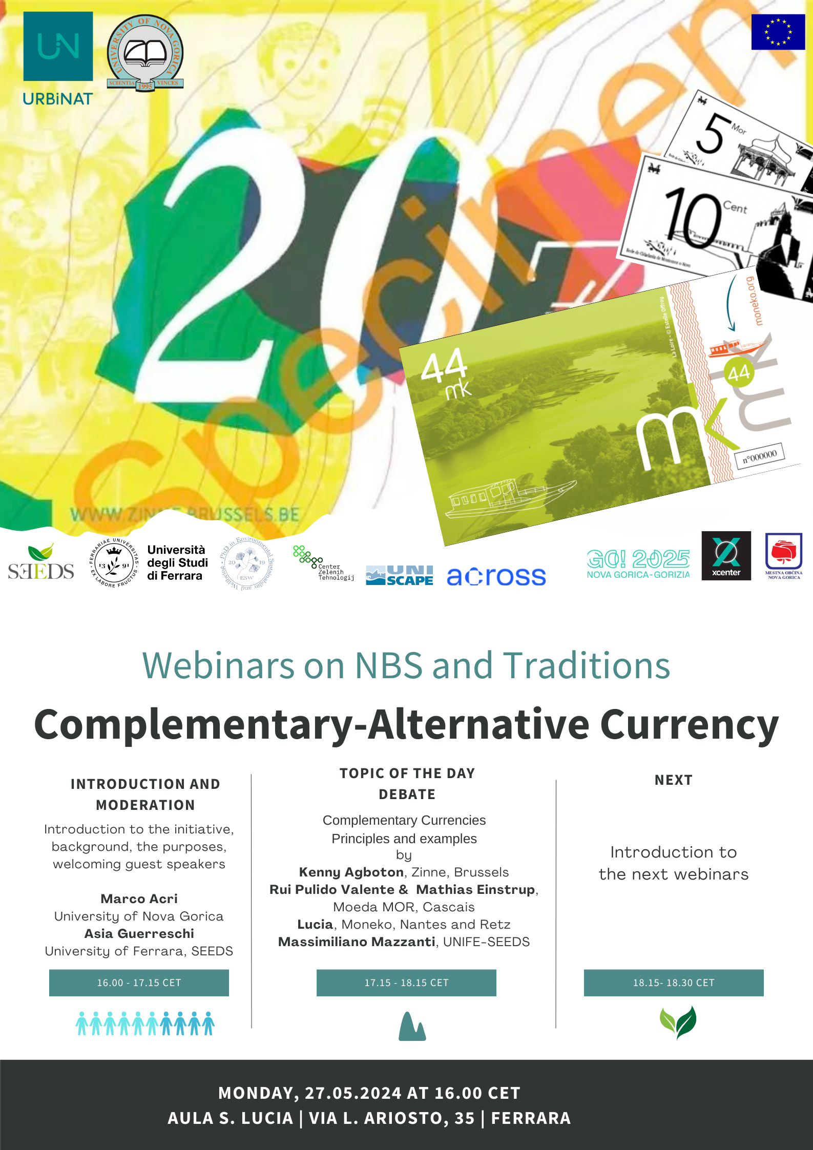 27/05/2024 | Prof. Marco Acri "Complementary-Alternative Currency"