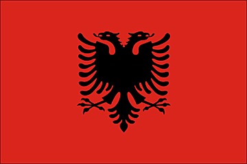 Bandiera Albania