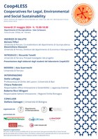 31/05/2024 | Evento conclusivo Coop4Less - Bando Giovani 2023 - finanziato con i fondi 5xMille di UNIFE