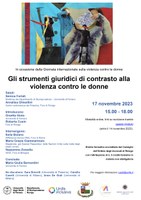 Giornata mondiale sulla violenza contro le donne | Seminari con crediti formativi