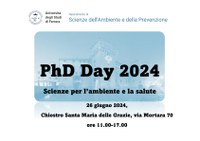 SPAS | 26/06/2024 | Primo PhD Day rivolto a studentesse e studenti magistrali