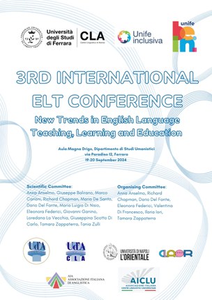 3rd International ELT Conference 3rd International ELT Conference